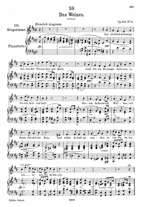 Complete Score (Original / High Voice, )