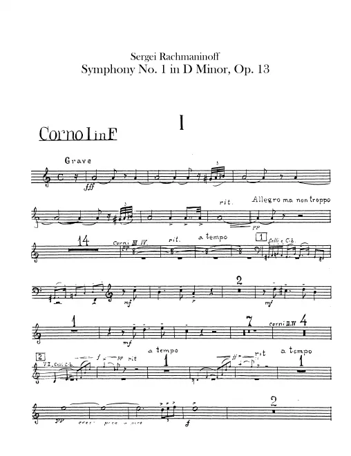 Horn 1 (F)