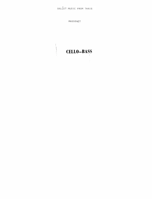 Cellos/Basses