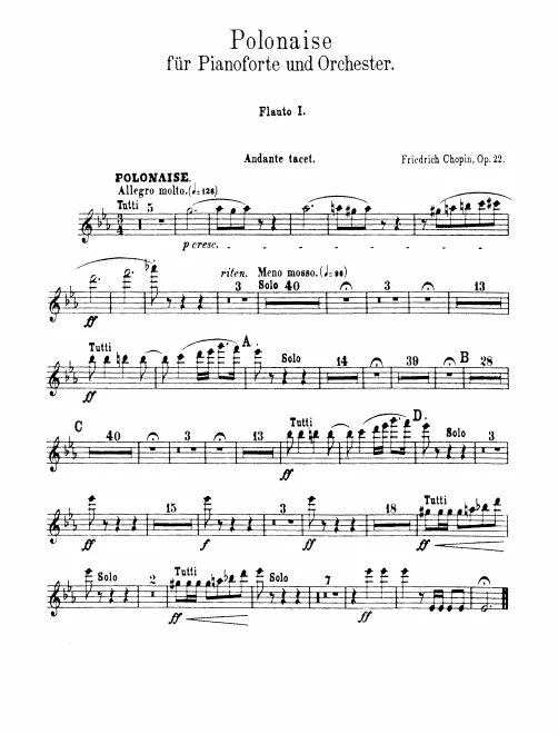 Flute 1, 2