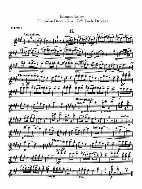 Flute 1/2/Piccolo