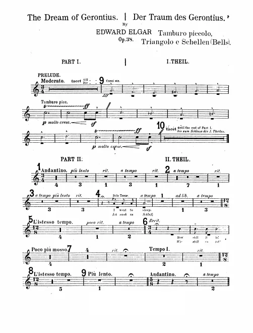 Percussion 2 (Snare Drum, Triangle, Bell)