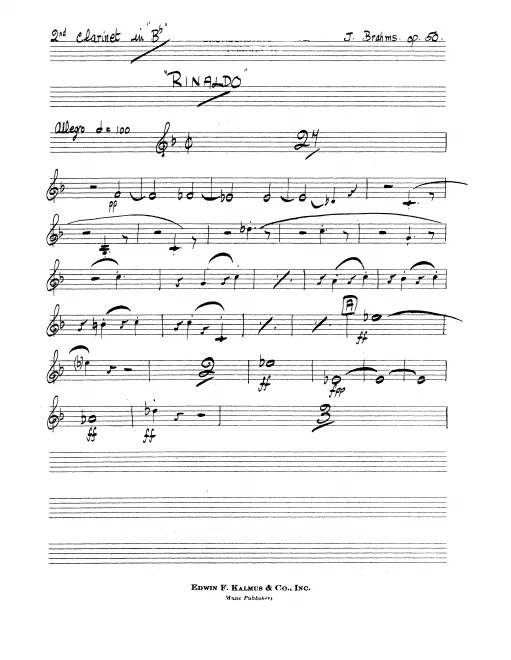 Clarinet 2 (B)
