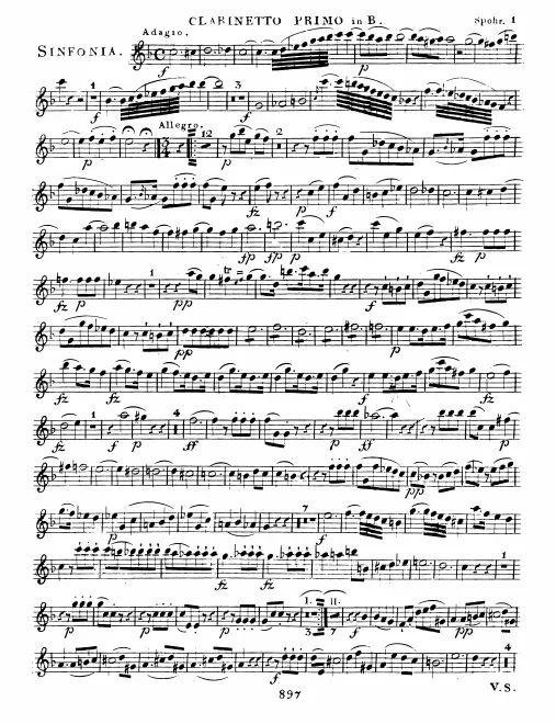 Clarinet 1, 2 (B)