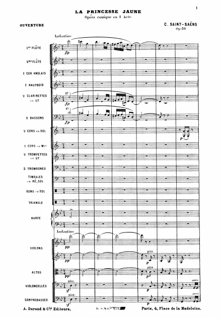 Complete Score (later print)