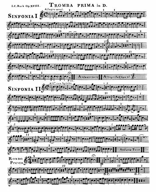 Trumpet 1, 2 (D)