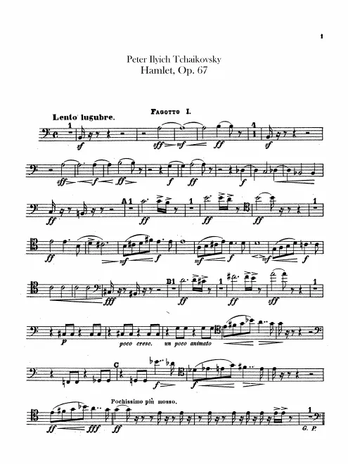 Bassoon 1, 2