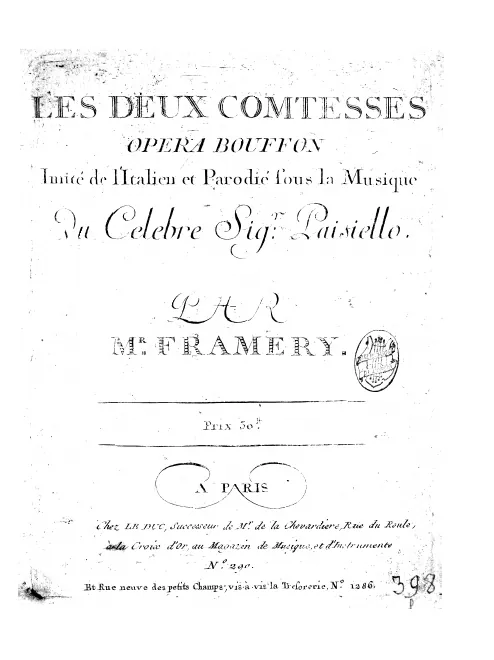 Title Page Act I