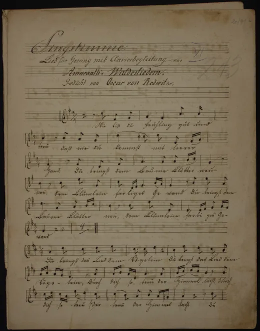 Complete Vocal Part