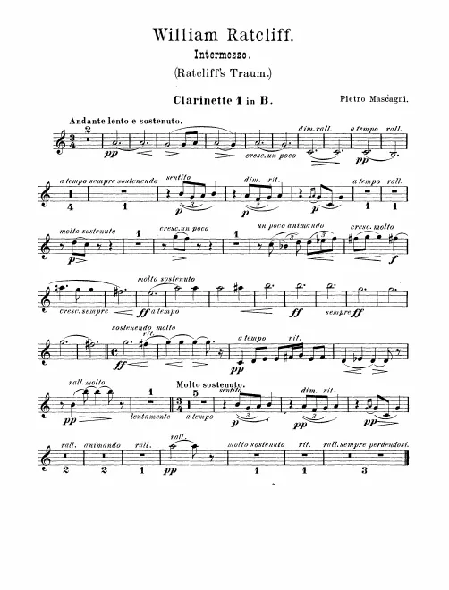 Clarinet 1, 2, Basset Horn (B)