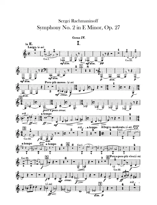 Horn 4 (E/F)