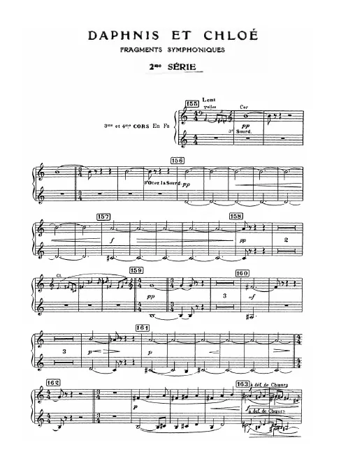 Horn 3/4 (F)