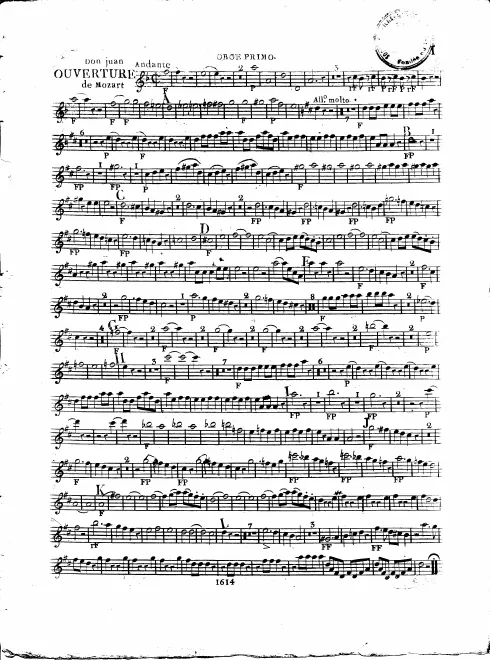 Oboe 1, 2