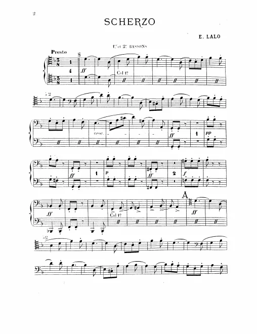 Bassoon 1/2, 3/4