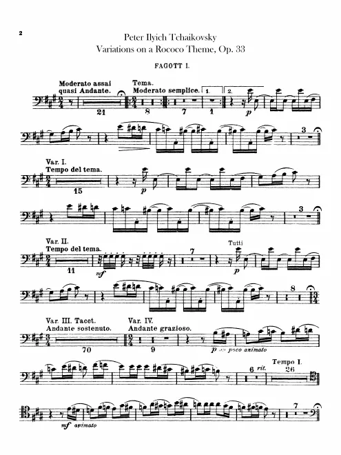 Bassoon 1, 2