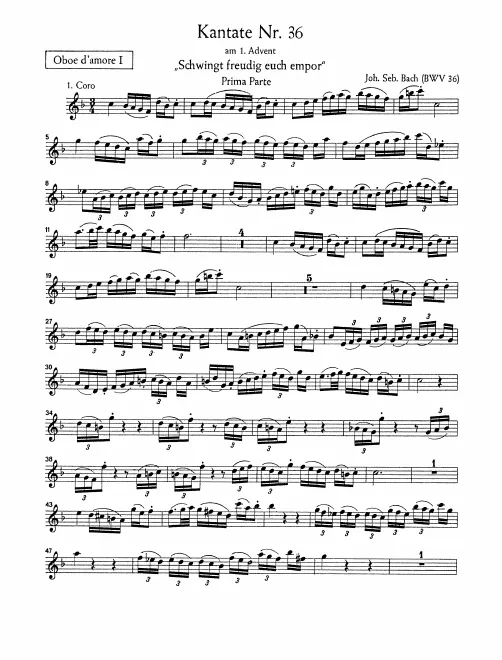 Oboe d'amore 1, 2