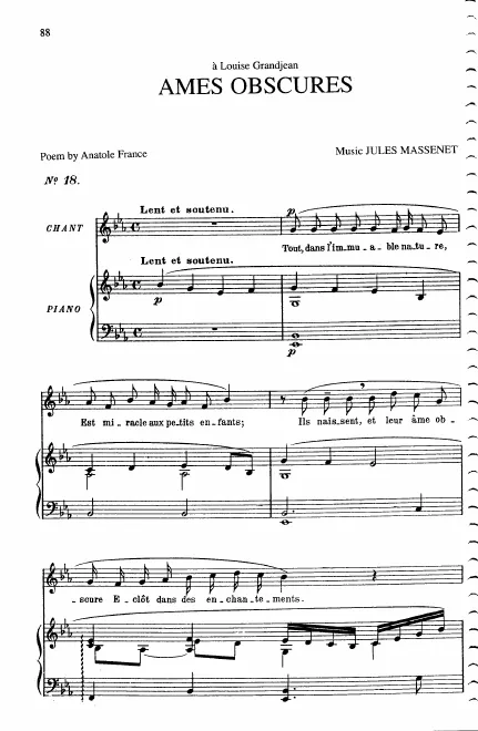 Complete Score (E Major: medium voice and piano)