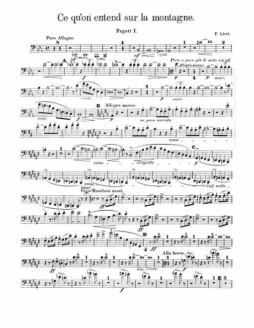 Bassoon 1, 2