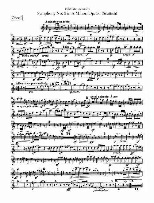 Oboe 1, 2