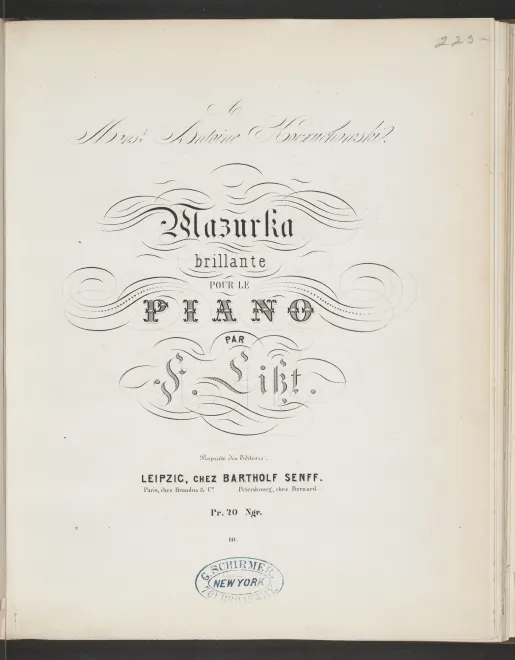 Complete Score (S.221)