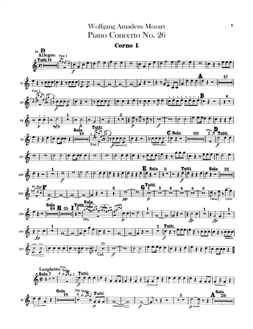Horn 1, 2 (D)