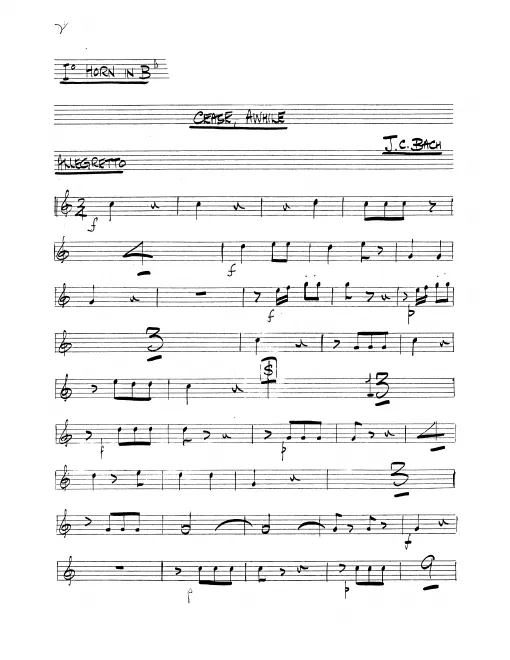 Horn 1, 2 (B)