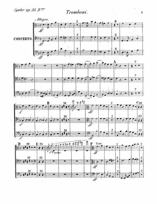 Trombone 1/2/3