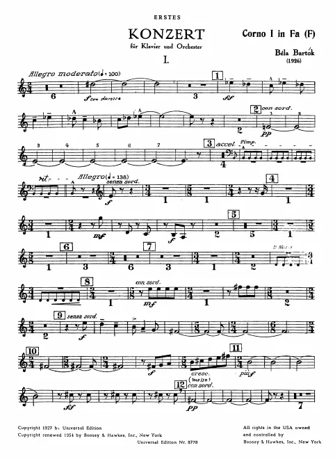Horn 1 (F)