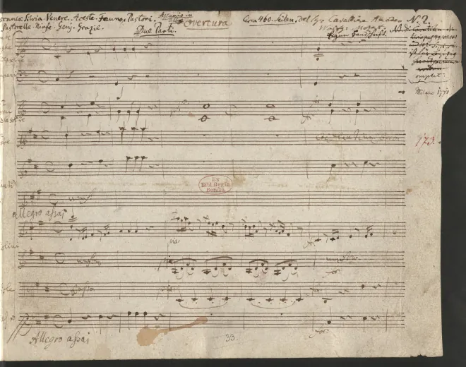 Overture & Parte Prima (Nos.1-8)
