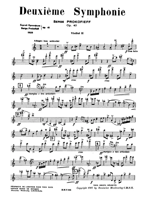 Violins II