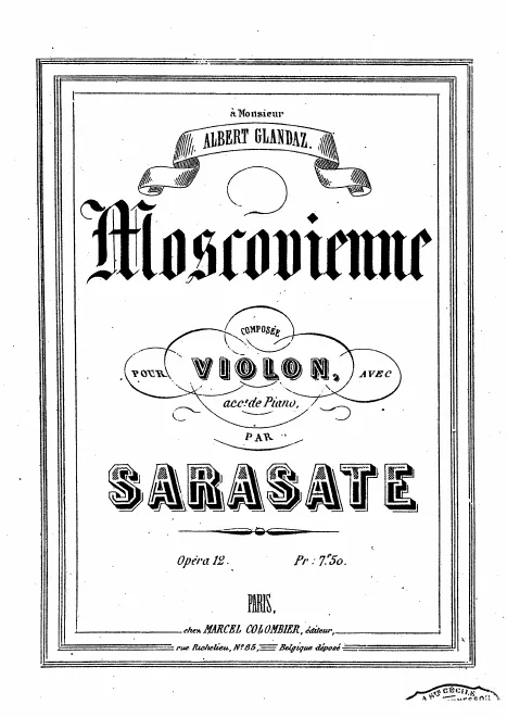 Violin and Piano Score