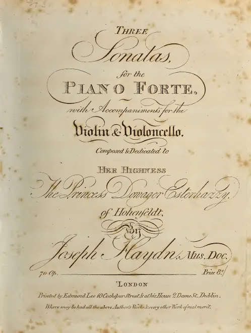 Piano Part