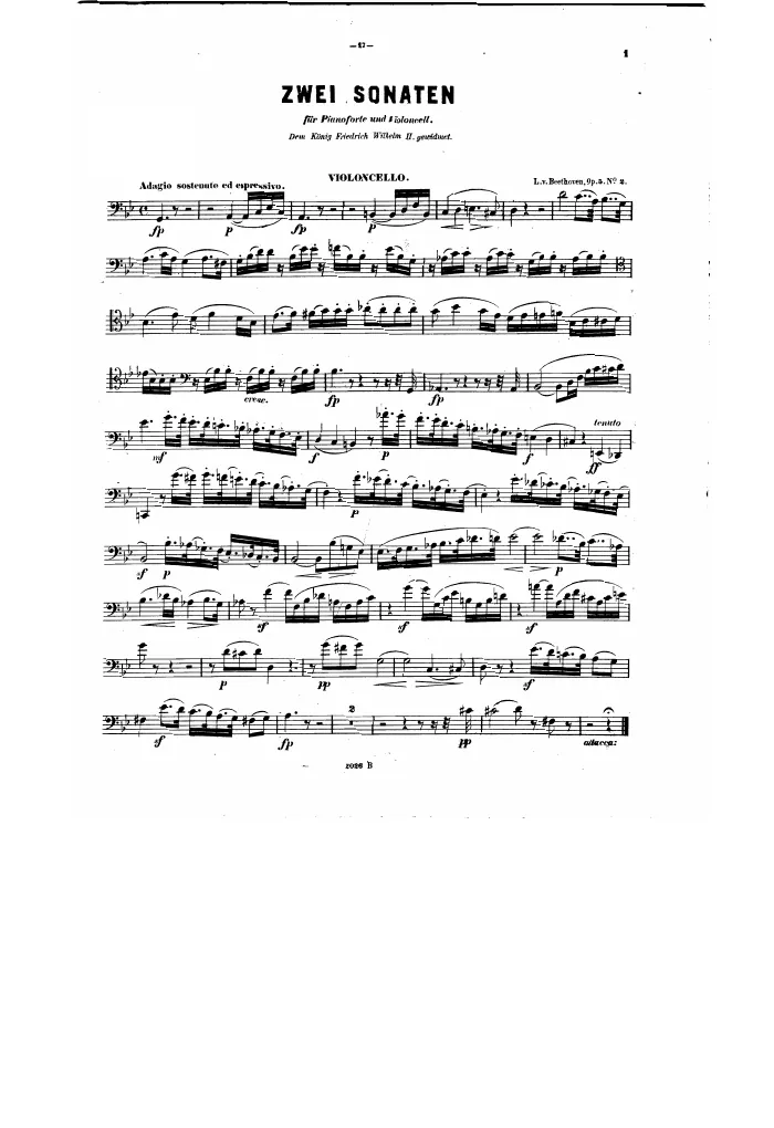 Cello Part