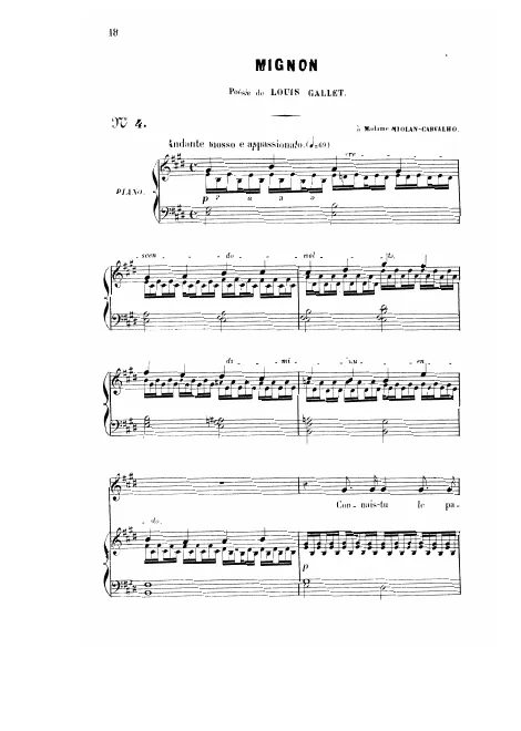 Complete Score (E major)