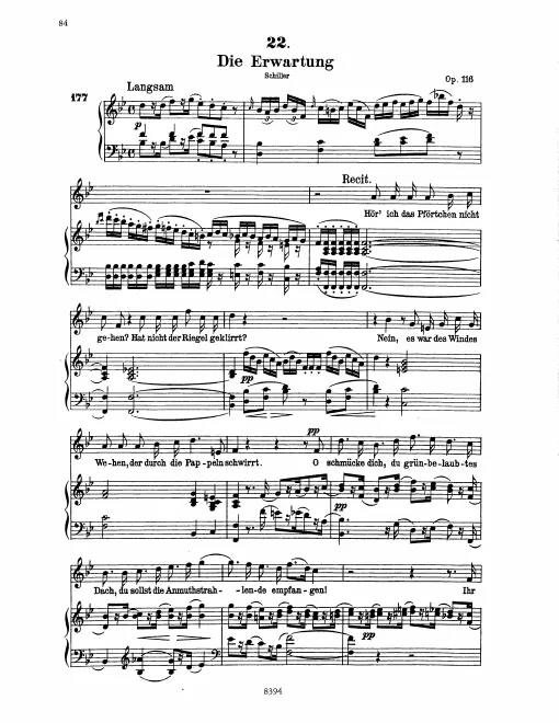 Complete Score (Original / High Voice, )
