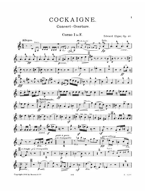Horn 1 (F)