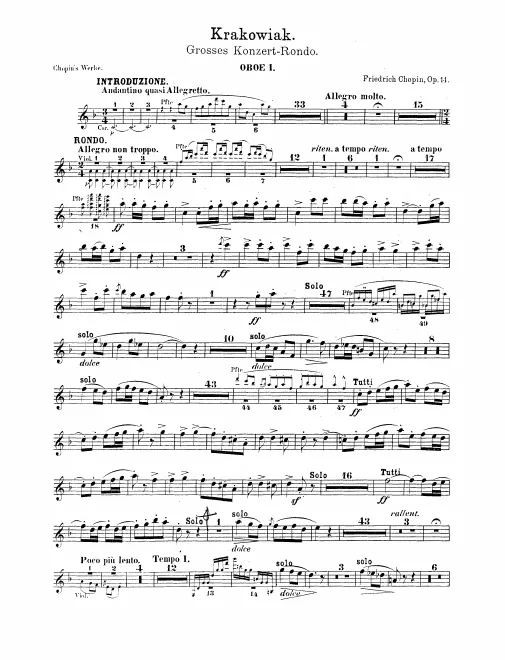Oboe 1, 2