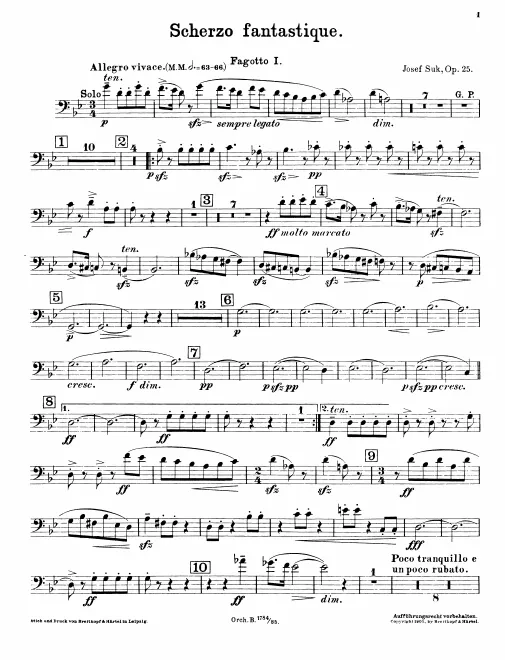 Bassoon 1, 2