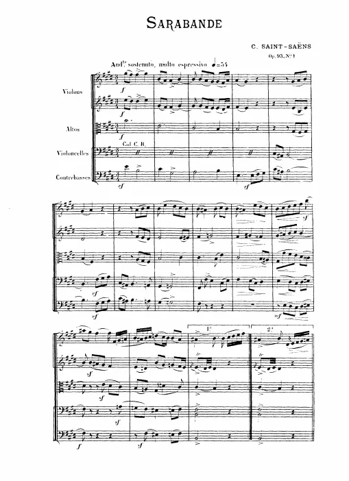 1. Sarabande