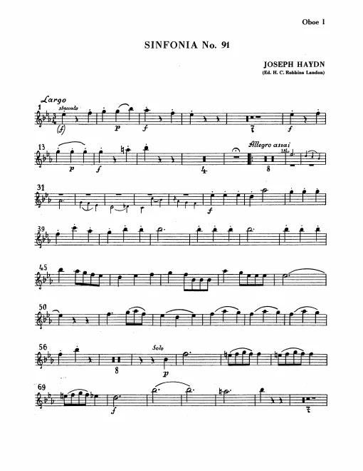 Oboe 1, 2