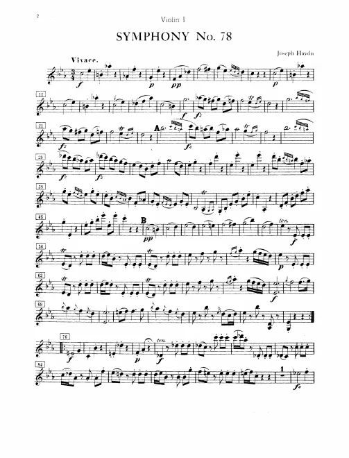 Violins I