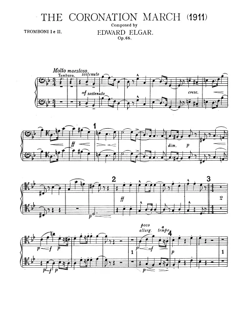 Trombone 1/2, 3, Tuba