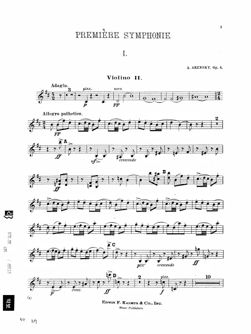 Violins II