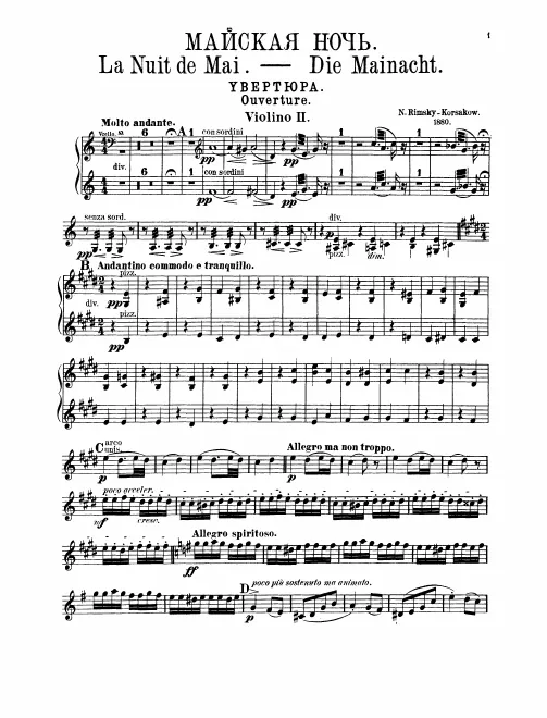 Violins II