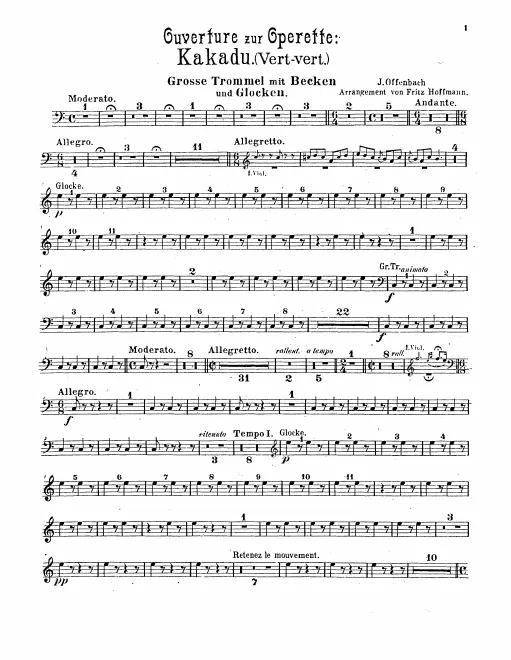 Bass Drum/Cymbals/Glockenspiel