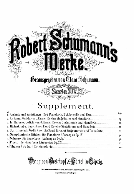 Complete Score (scan)