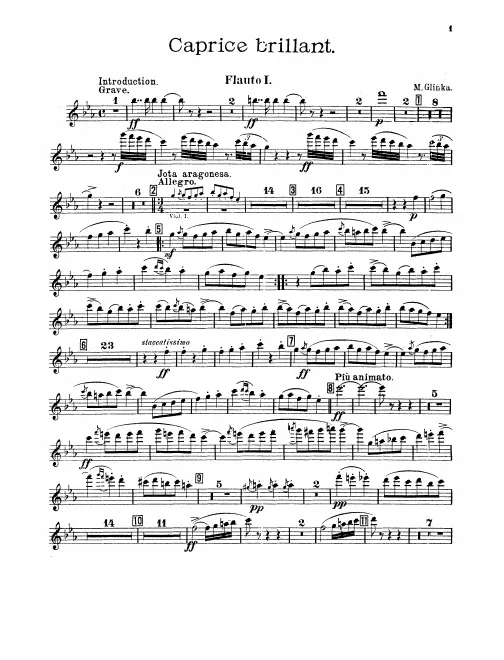 Flute 1, 2