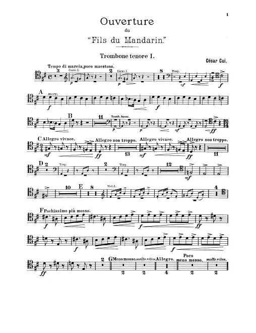 Trombone 1, 2, 3