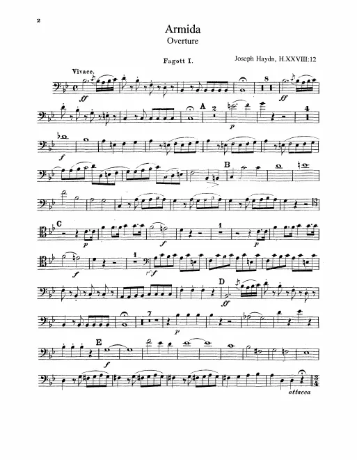 Bassoon 1, 2