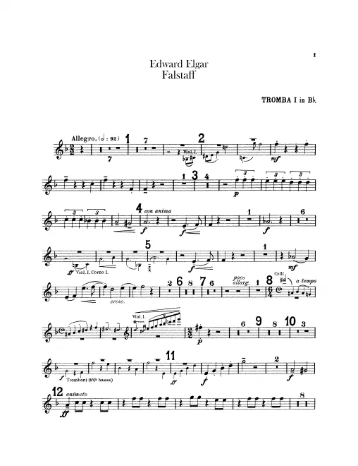 Trumpet 1, 2, 3 (B)